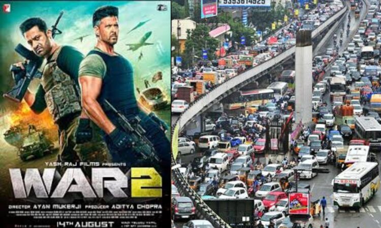 Traffic restrictions in Hyderabad for Jr NTR’s War 2 pre-release event
