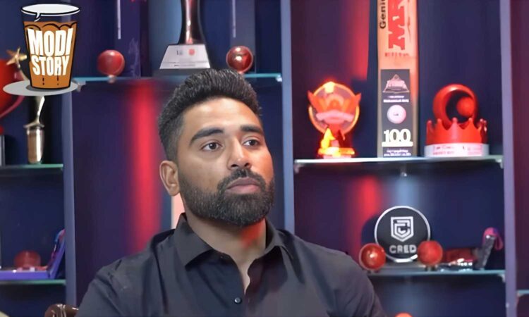 Mohammed Siraj Recalls Modi