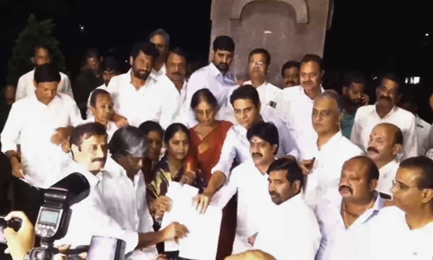 BRS protest Ghose report