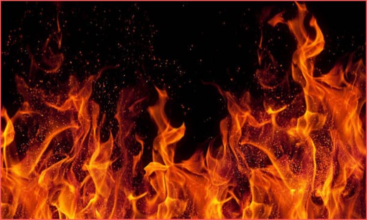 Fire in Madhapur Office