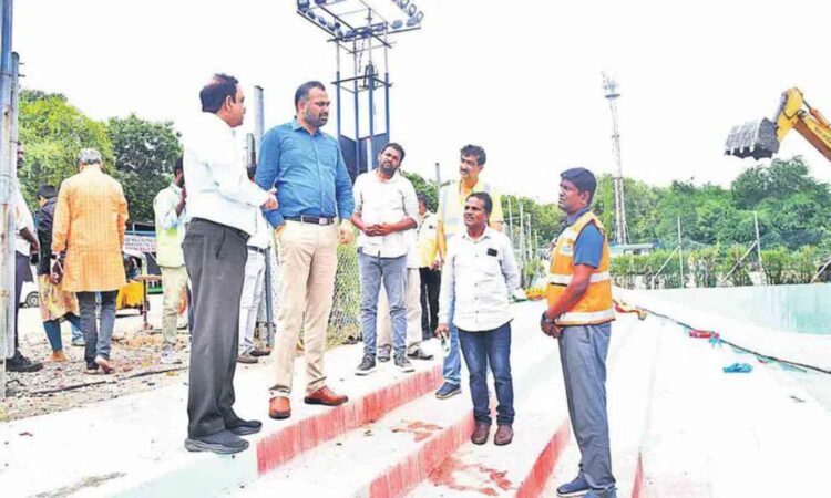 Ganesh immersion preparations Hyderabad