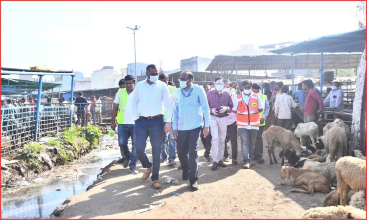 GHMC Commissioner Jiaguda Slaughterhouse