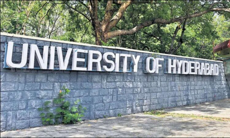 HCU students protest