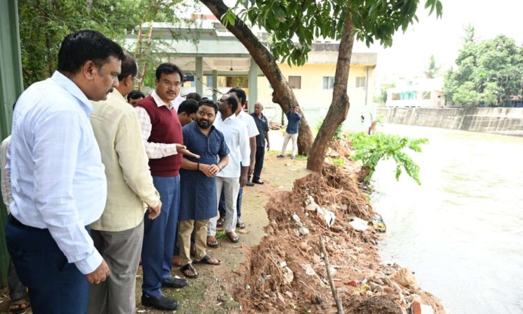 Hyderabad flood-hit areas
