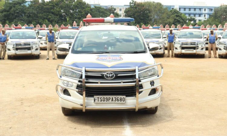 Hyderabad Police TG stickers