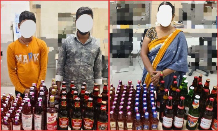 Illegal Liquor Trade Chatrinaka