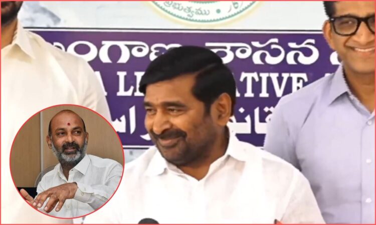 Jagadish Reddy Counters Bandi Sanjay