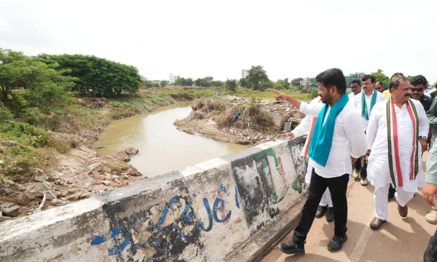 Kamareddy flood victims