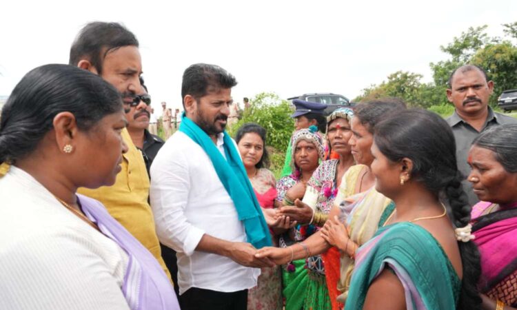 Kamareddy flood victims