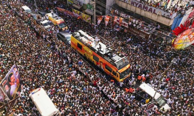 Karur rally stampede