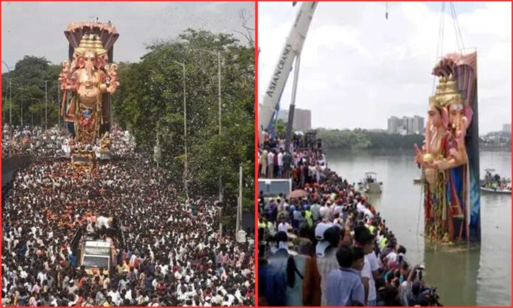 Khairatabad Maha Ganesh immersion