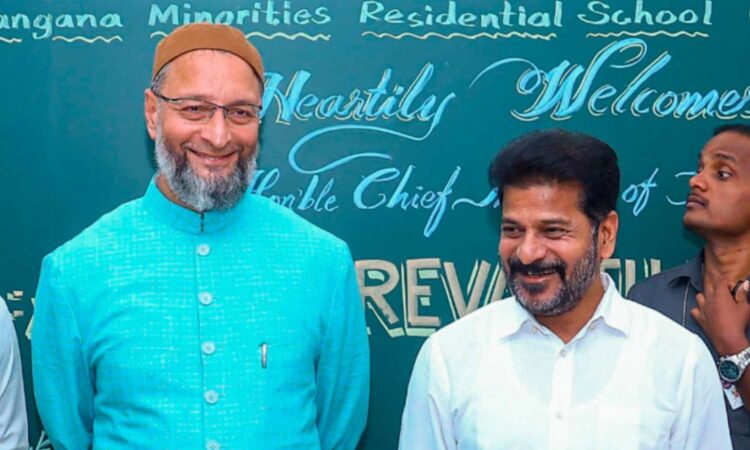 Owaisi support Sudershan Reddy