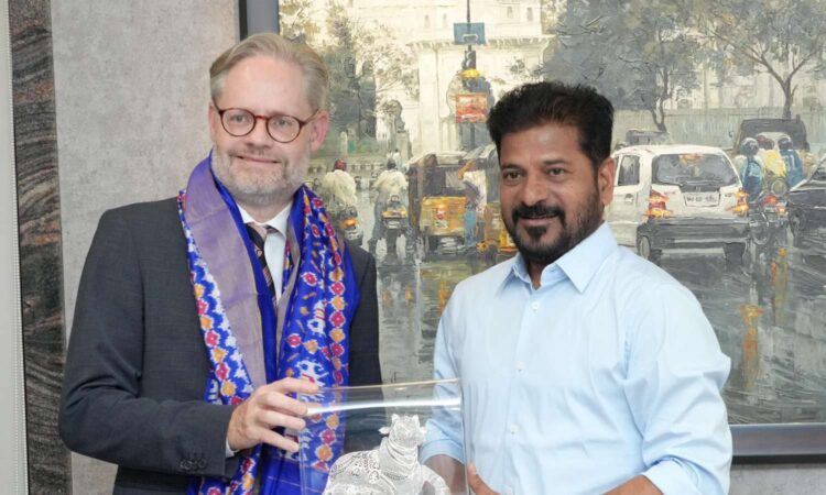 Revanth Reddy discusses Danish partnership