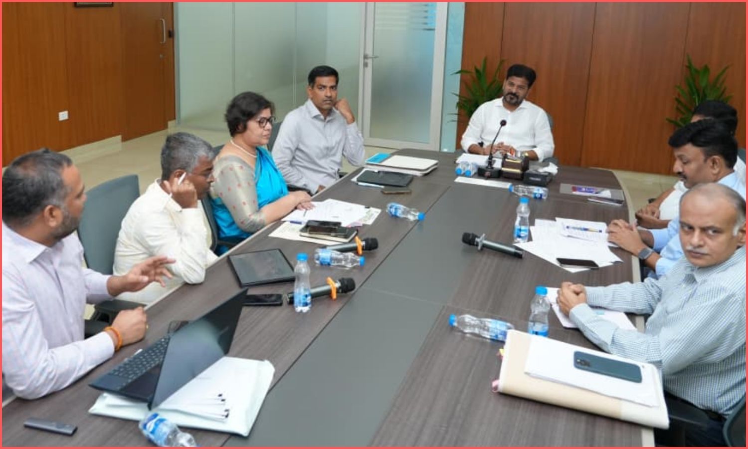 Revanth Reddy LED Streetlights