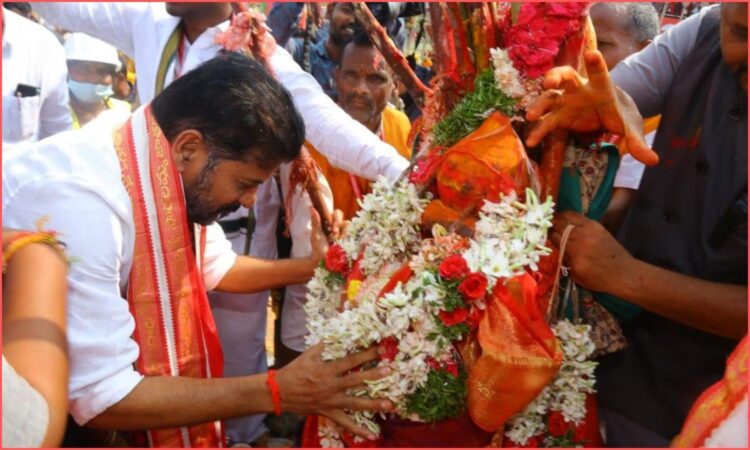 Revanth Reddy Medaram Visit