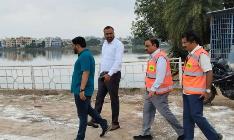 Saroornagar Lake sanitation