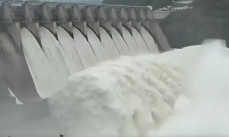 Srisailam reservoir
