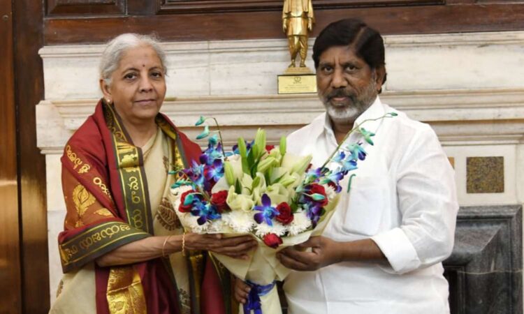 Telangana flood aid request