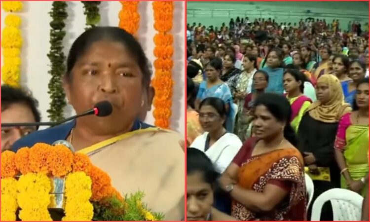 Telangana Minister Seethakka Women Self-reliant