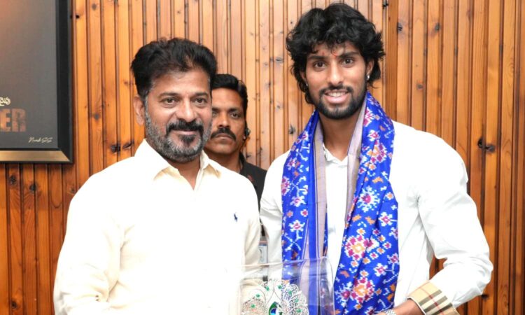 Tilak Varma Meets CM Revanth Reddy