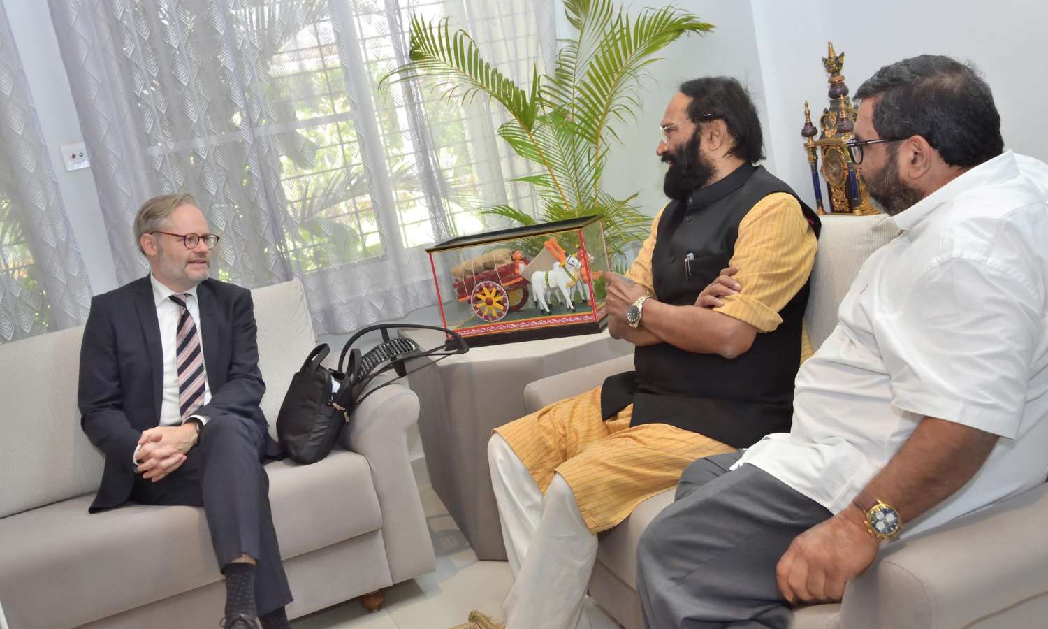 Uttam Kumar Reddy Danish Envoy