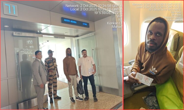 Hyderabad police deport Nigerian national