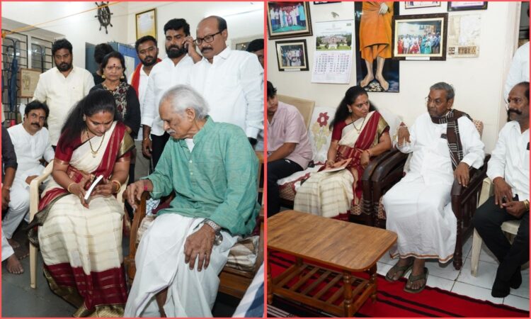 Kavitha consoles poets