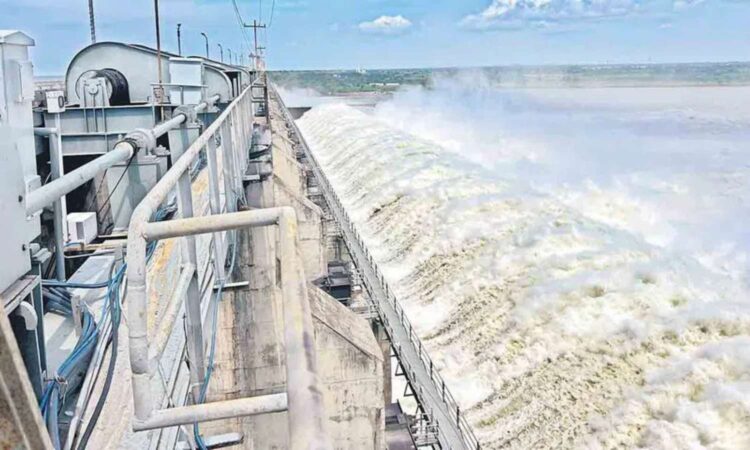 Sriram Sagar Project inflow
