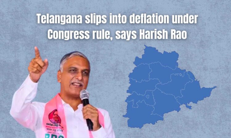 Telangana deflation Harish Rao