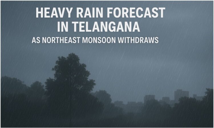 Telangana northeast monsoon