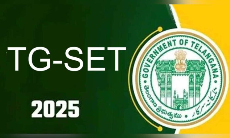 TG SET 2025 notification