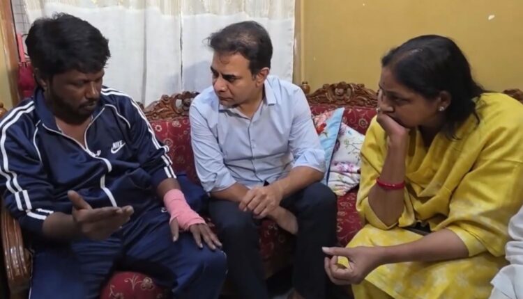 Congress violence Jubilee Hills