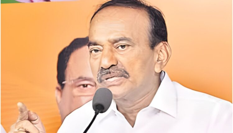 Eatala Rajender BC issues