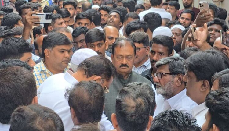 Hyderabad pilgrims tragedy Shabbir Ali