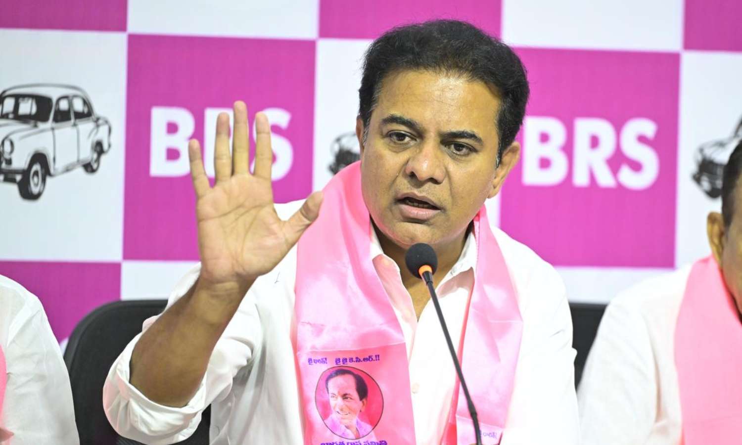 KTR slams Congress