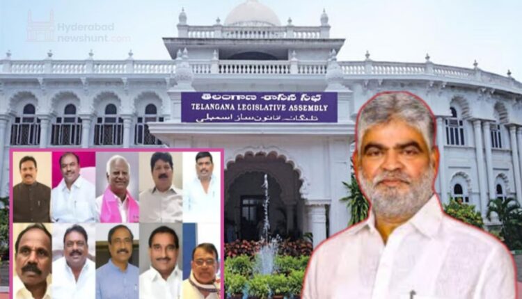 Telangana MLA disqualification hearings