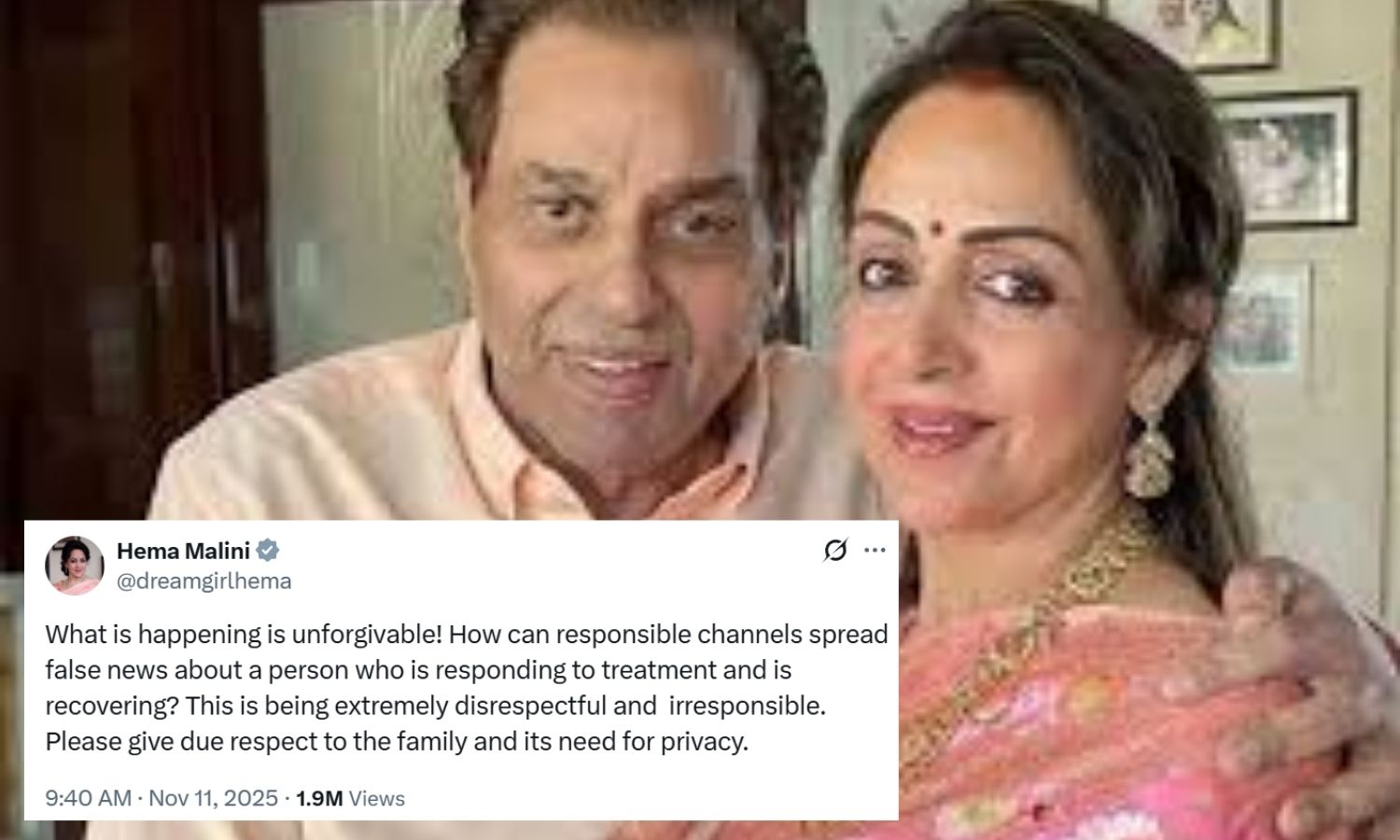 Dharmendra health update